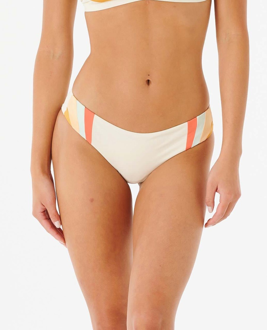 day break multi cheeky cobertura bikini bottom