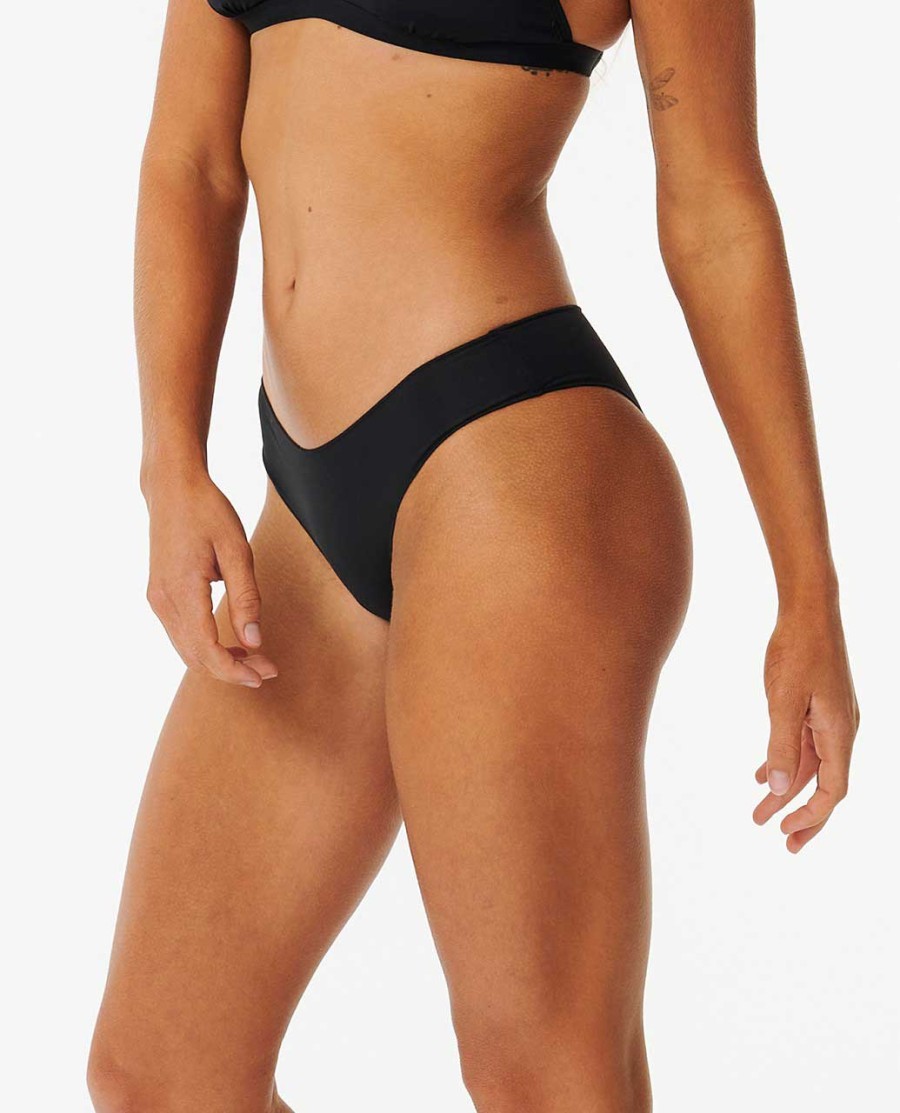 clássico surf cheeky cobertura bikini bottoms