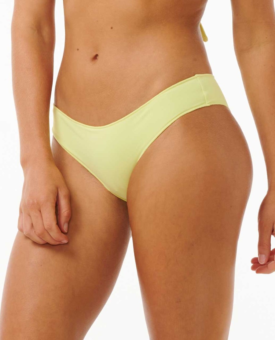 clássico surf cheeky cobertura bikini bottoms