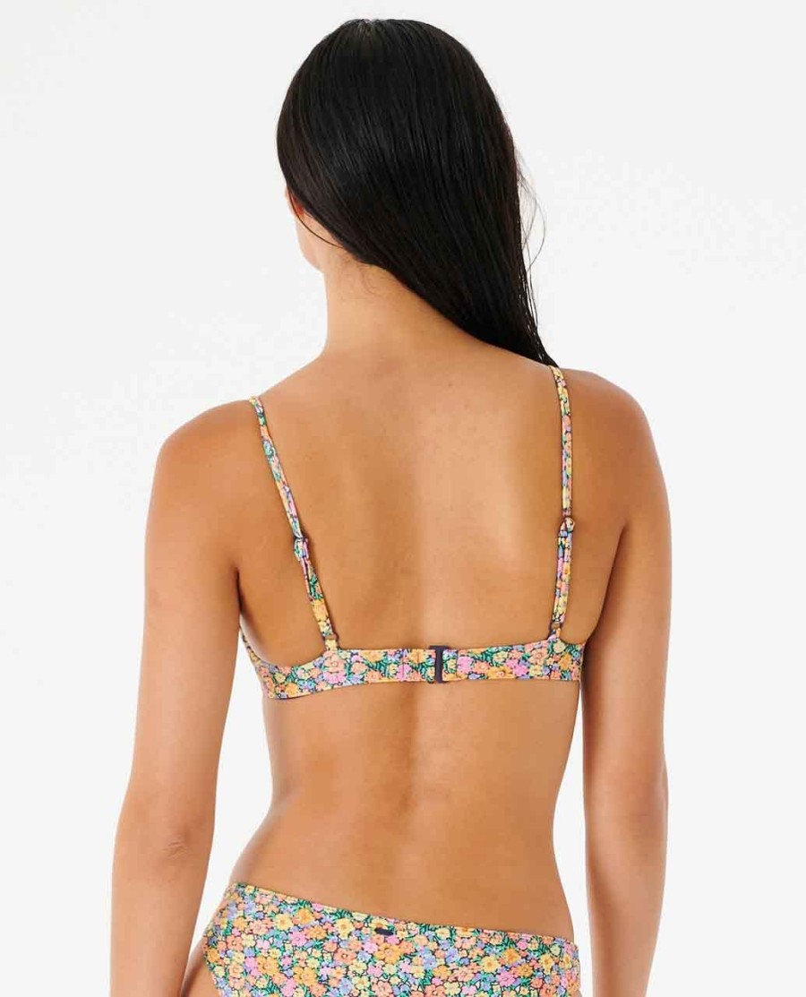 afterglow floral d-dd bra bikini top