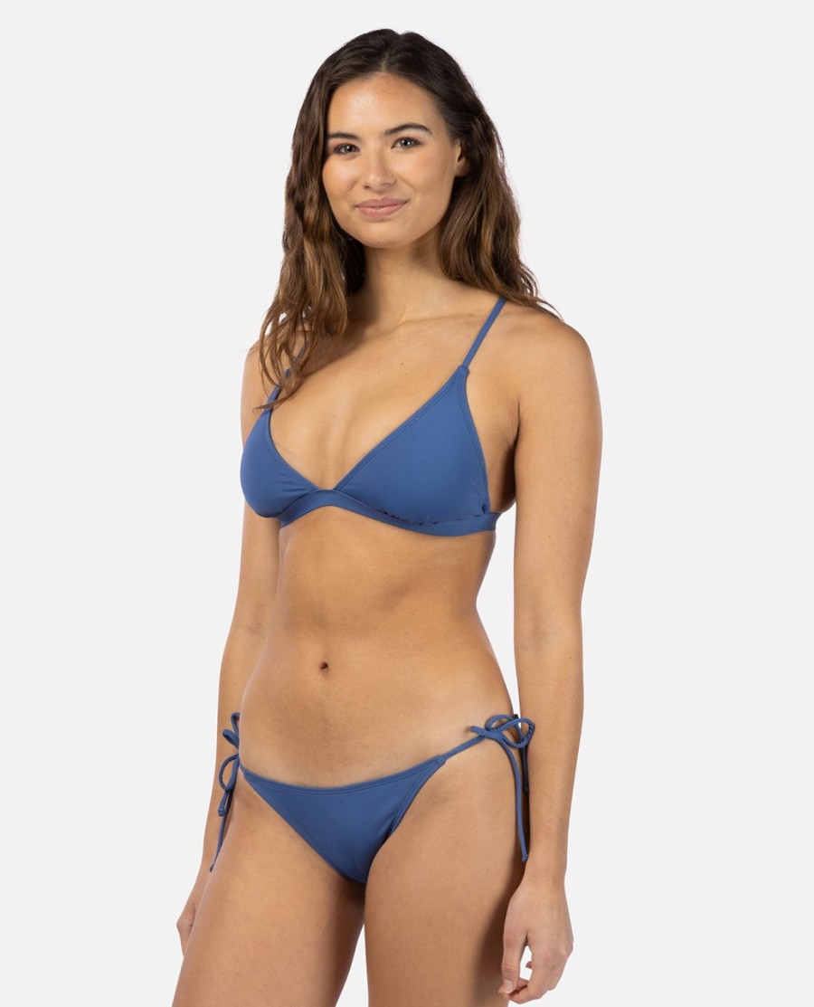 clássico surf crossback triângulo bikini top