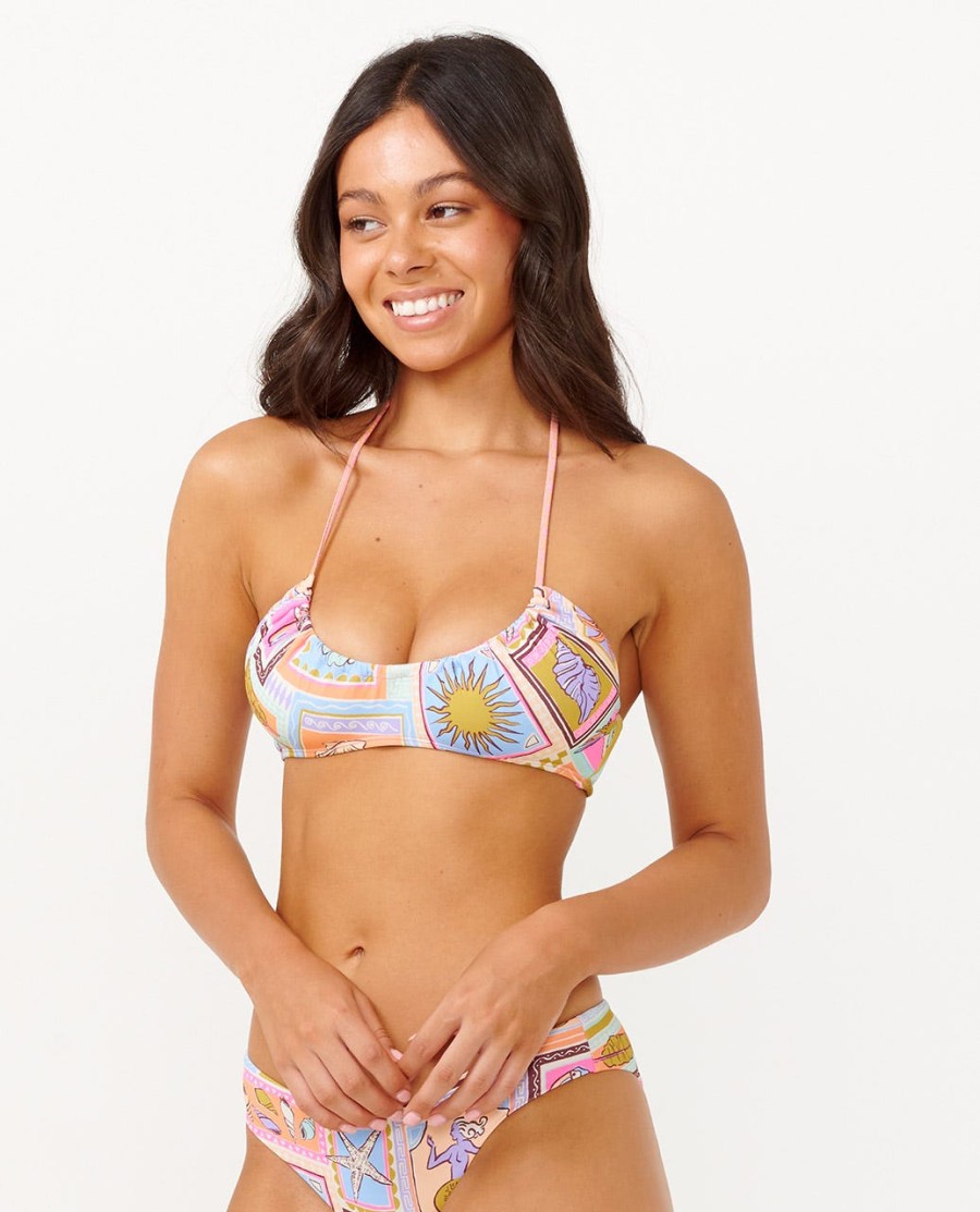 festa praia halter crop