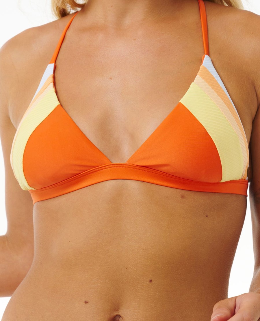 maré revival crossback triângulo bikini top