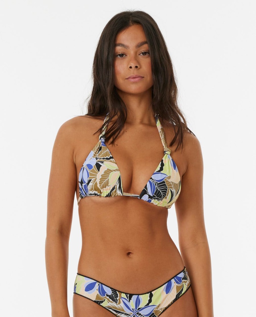 riptide deslizante triângulo bikini top