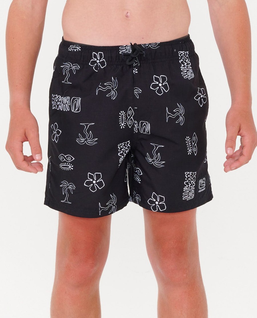 boardshorts evolution motif volley-menino 8-16 anos