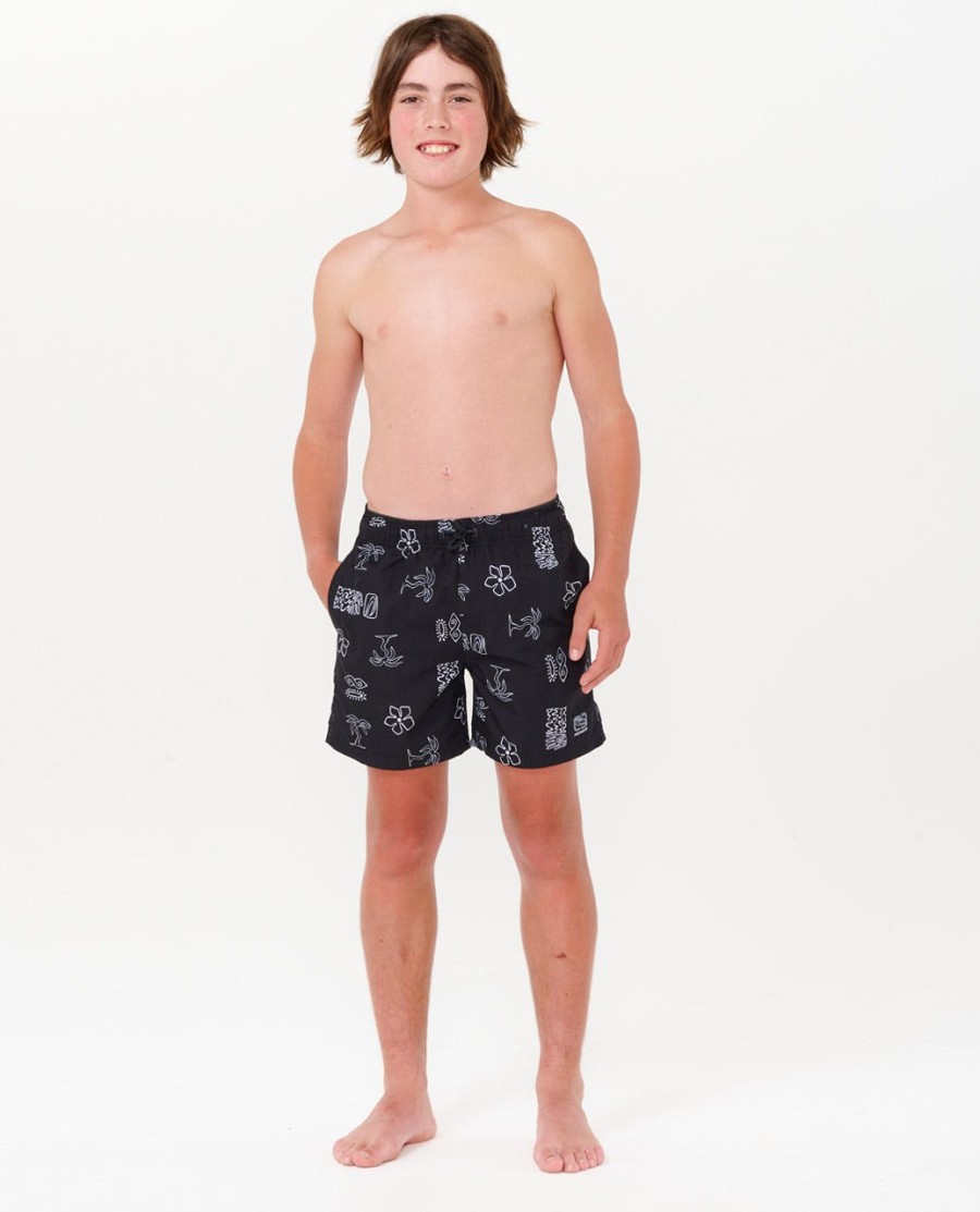 boardshorts evolution motif volley-menino 8-16 anos