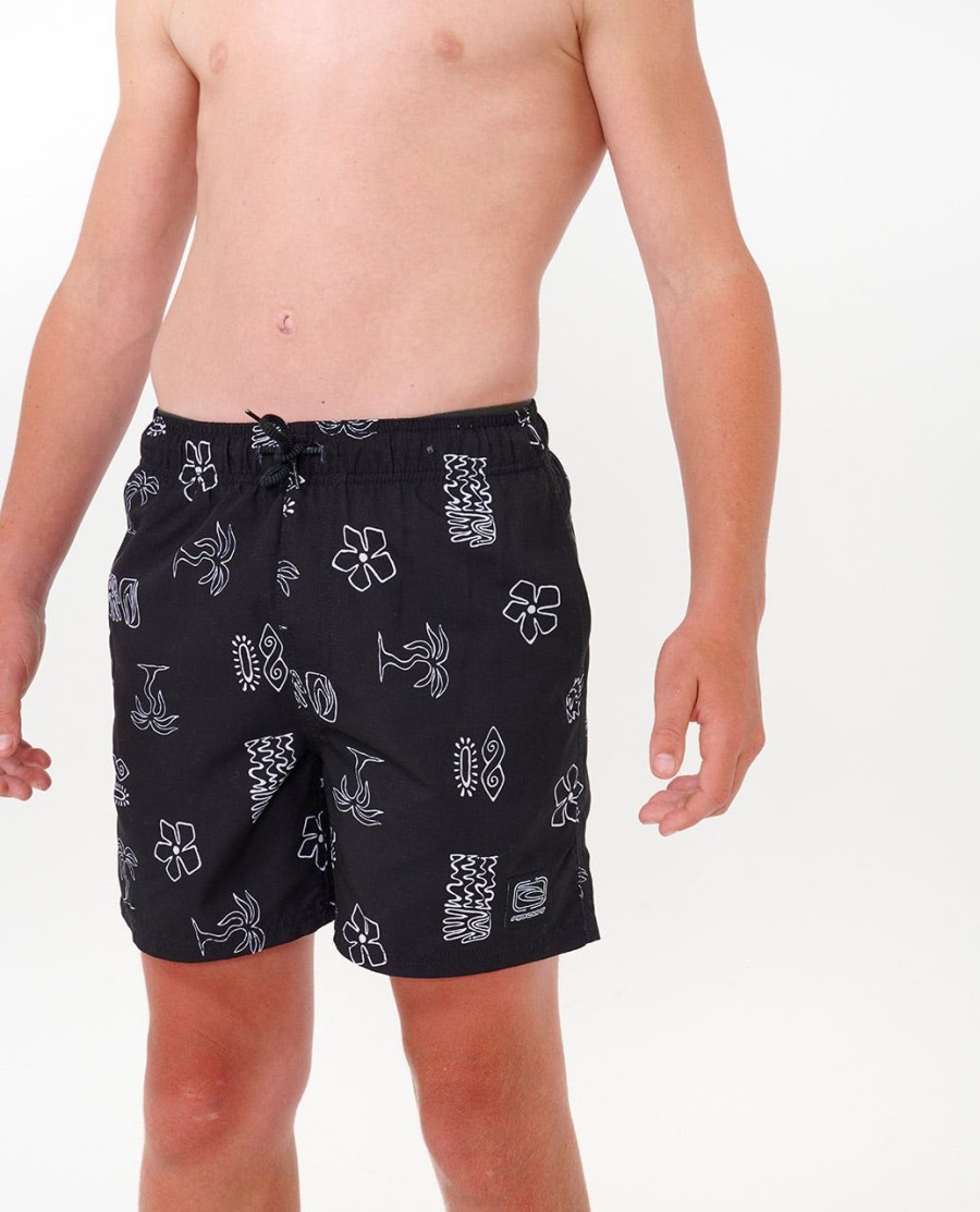 boardshorts evolution motif volley-menino 8-16 anos