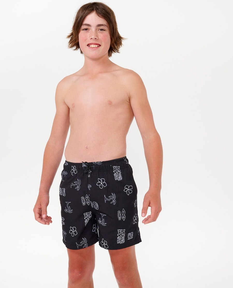 boardshorts evolution motif volley-menino 8-16 anos