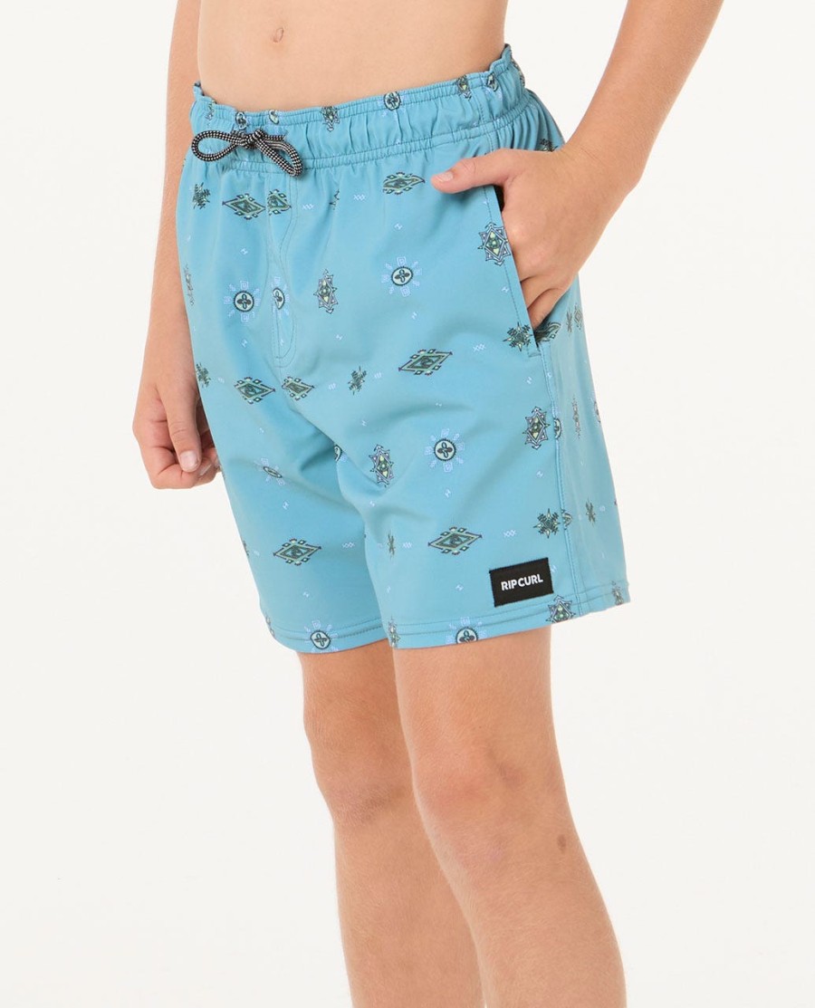 fun times volley boardshorts-rapaz 8-16 anos