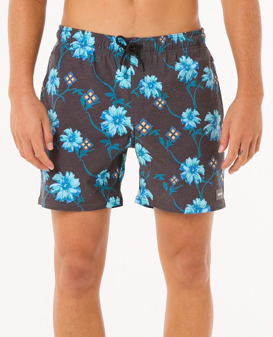 surf revival floral volley 16 quot boardshorts