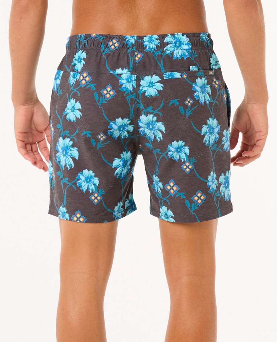 surf revival floral volley 16 quot boardshorts