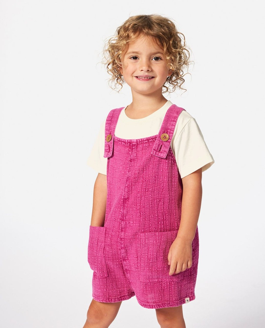 classic surf onesie-menina 1-8 anos