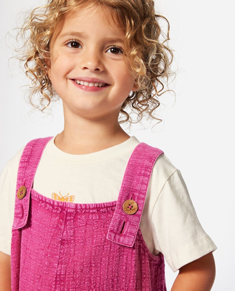classic surf onesie-menina 1-8 anos