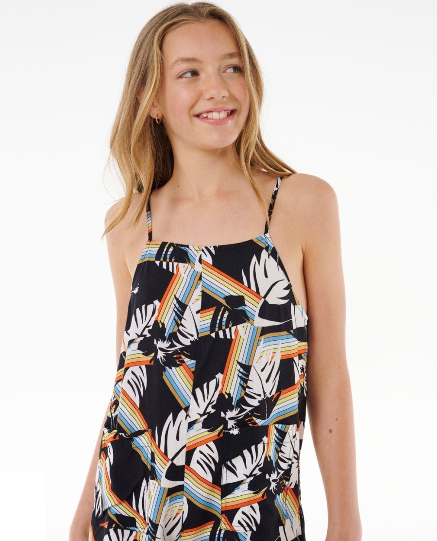 high tide hoffman romper-meninas 8-14 anos