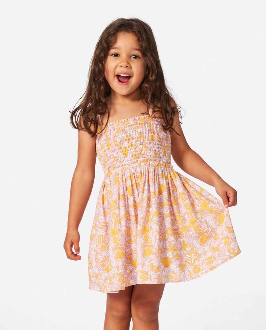 vestido tide rainbow-meninas 1-8 anos