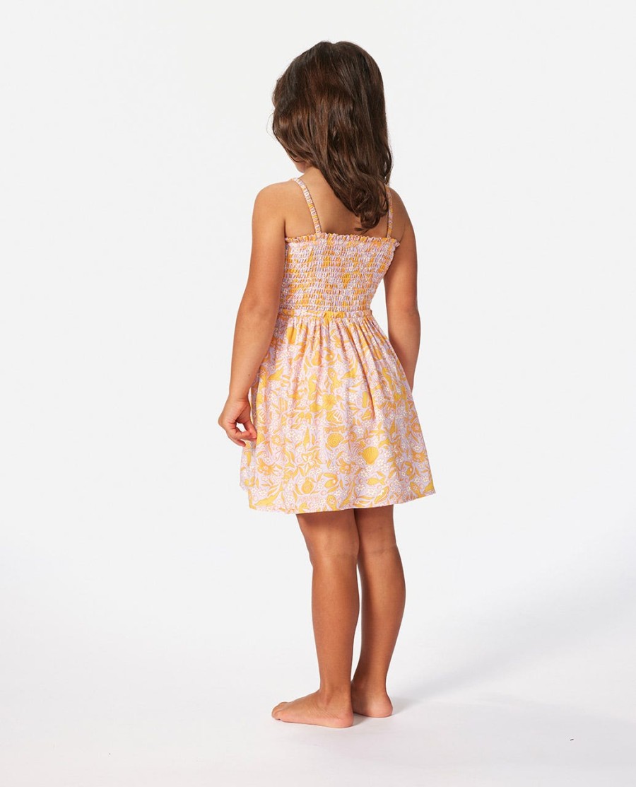 vestido tide rainbow-meninas 1-8 anos