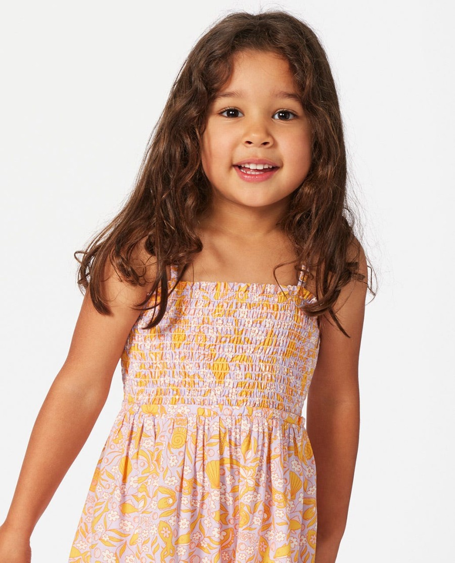vestido tide rainbow-meninas 1-8 anos