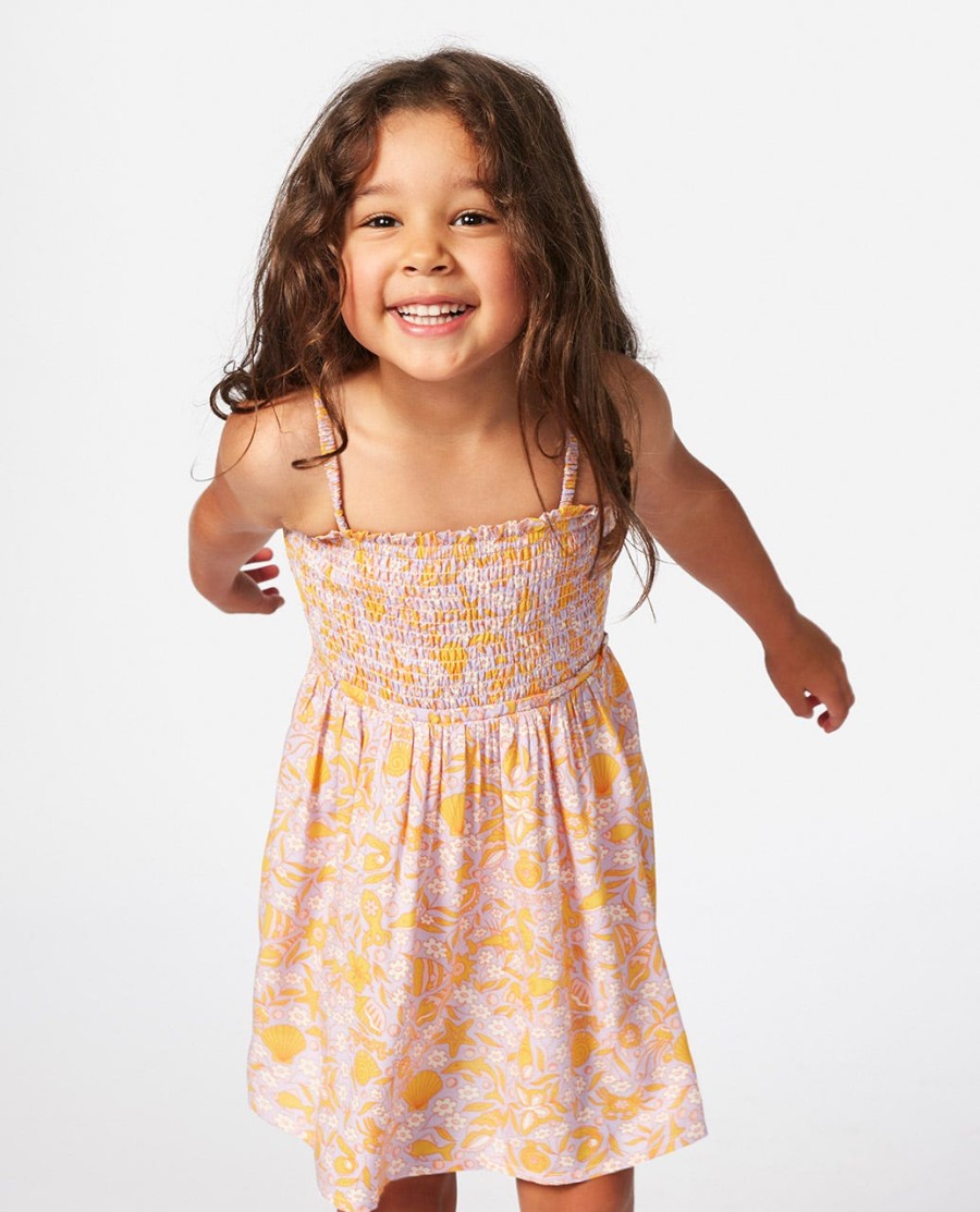 vestido tide rainbow-meninas 1-8 anos