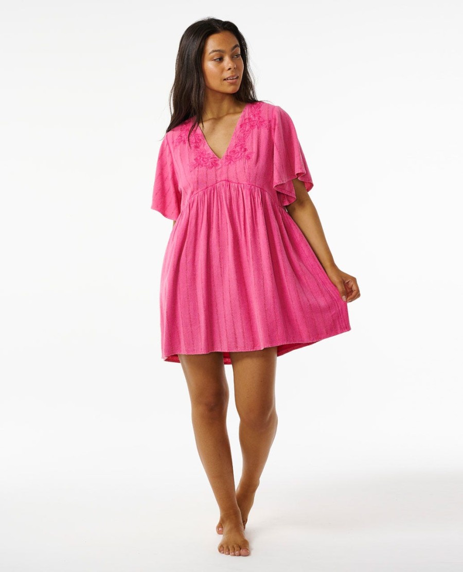 vestido bordado tiki