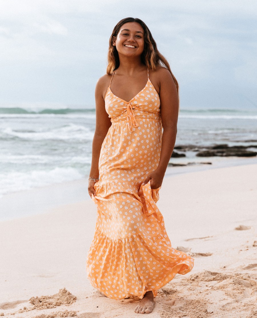 maré alta ditsy maxi