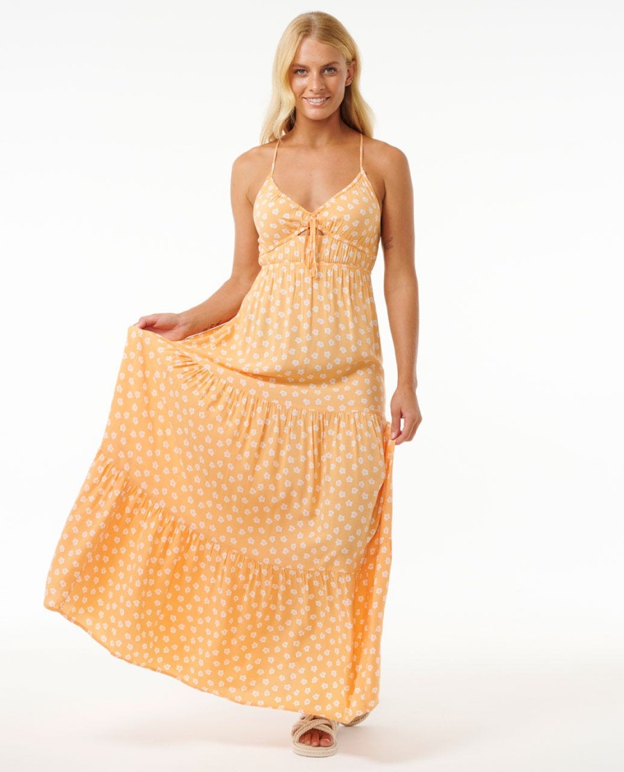 maré alta ditsy maxi