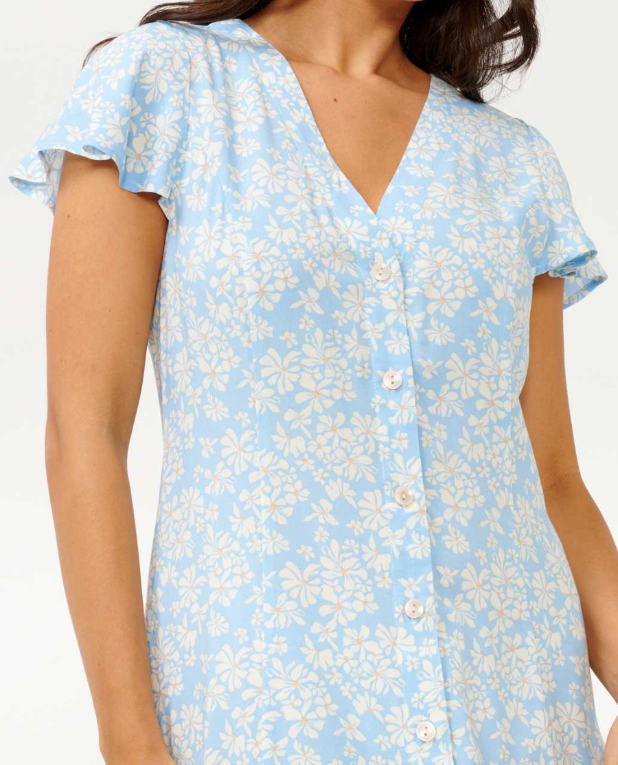deserto sonhos mini vestido ditsy