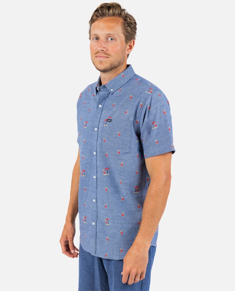 camisa manga curta hula breach