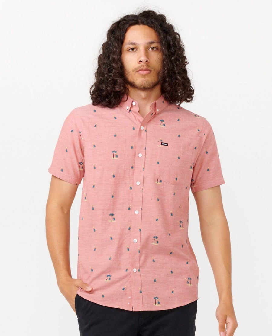 camisa manga curta hula breach