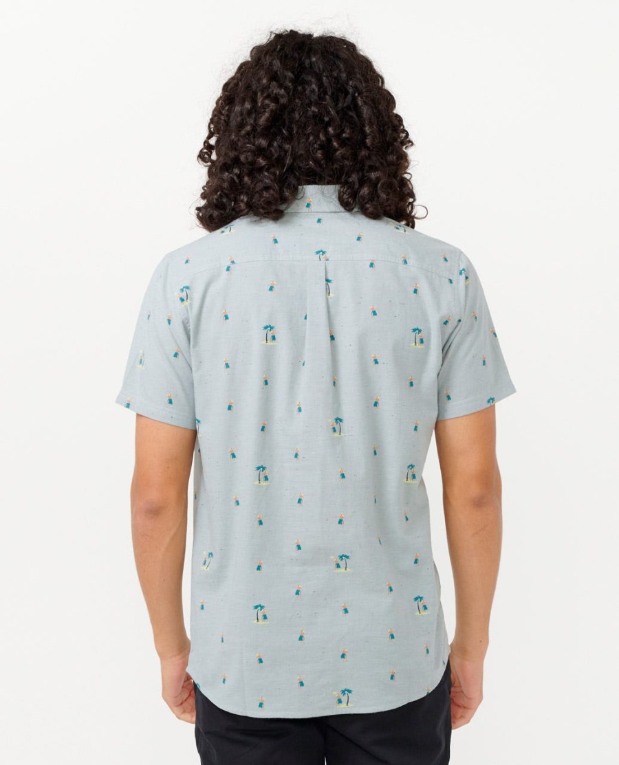 camisa manga curta hula breach