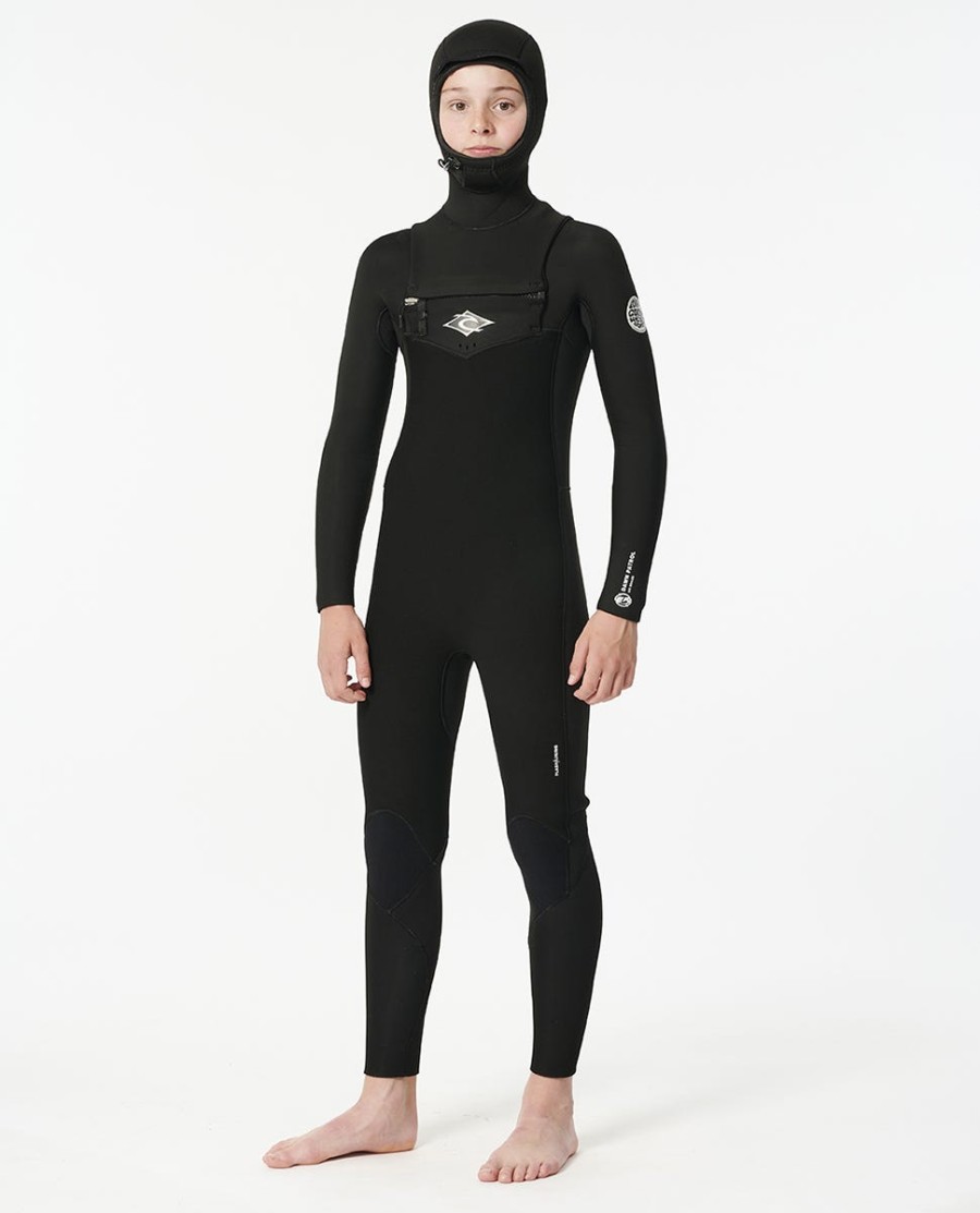 fato fullsuit junior dawn patrol 54 peito zip