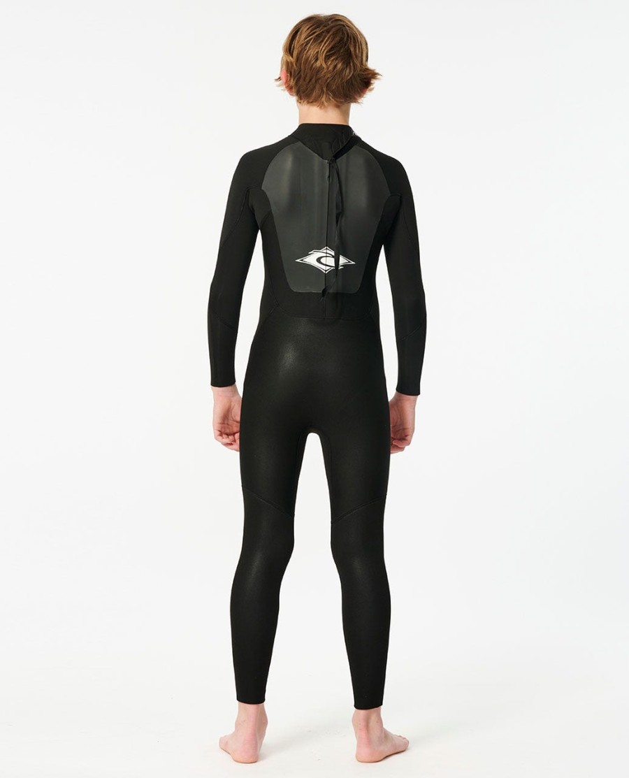 crianças omega 43 voltar zip fullsuit wetsuit