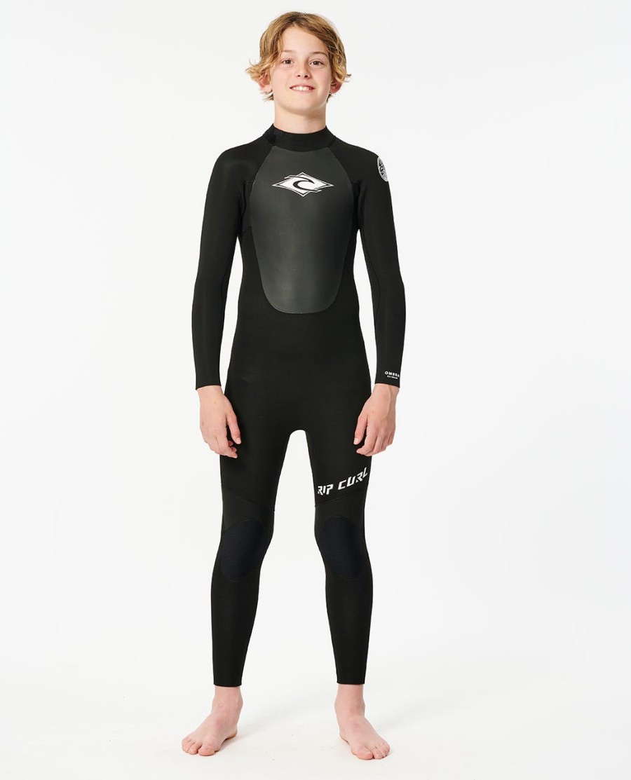 crianças omega 32 voltar zip fullsuit wetsuit