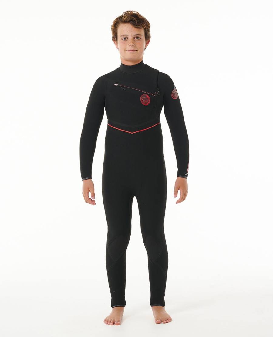 crianças f-bomb fusão 32 peito zip wetsuit