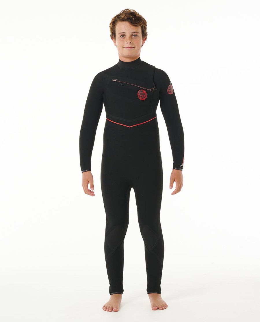 crianças f-bomb fusão 43 peito zip wetsuit