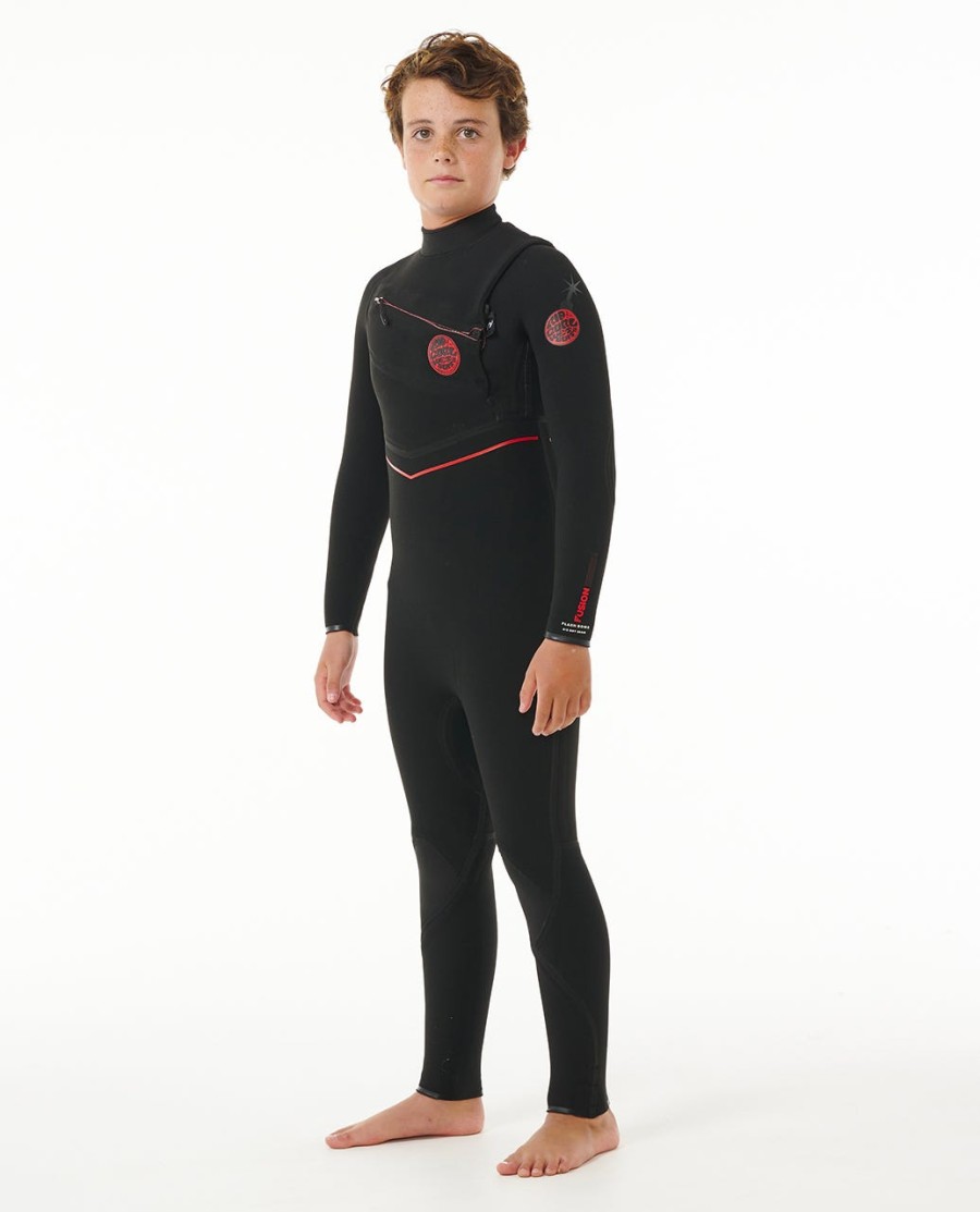 crianças f-bomb fusão 43 peito zip wetsuit