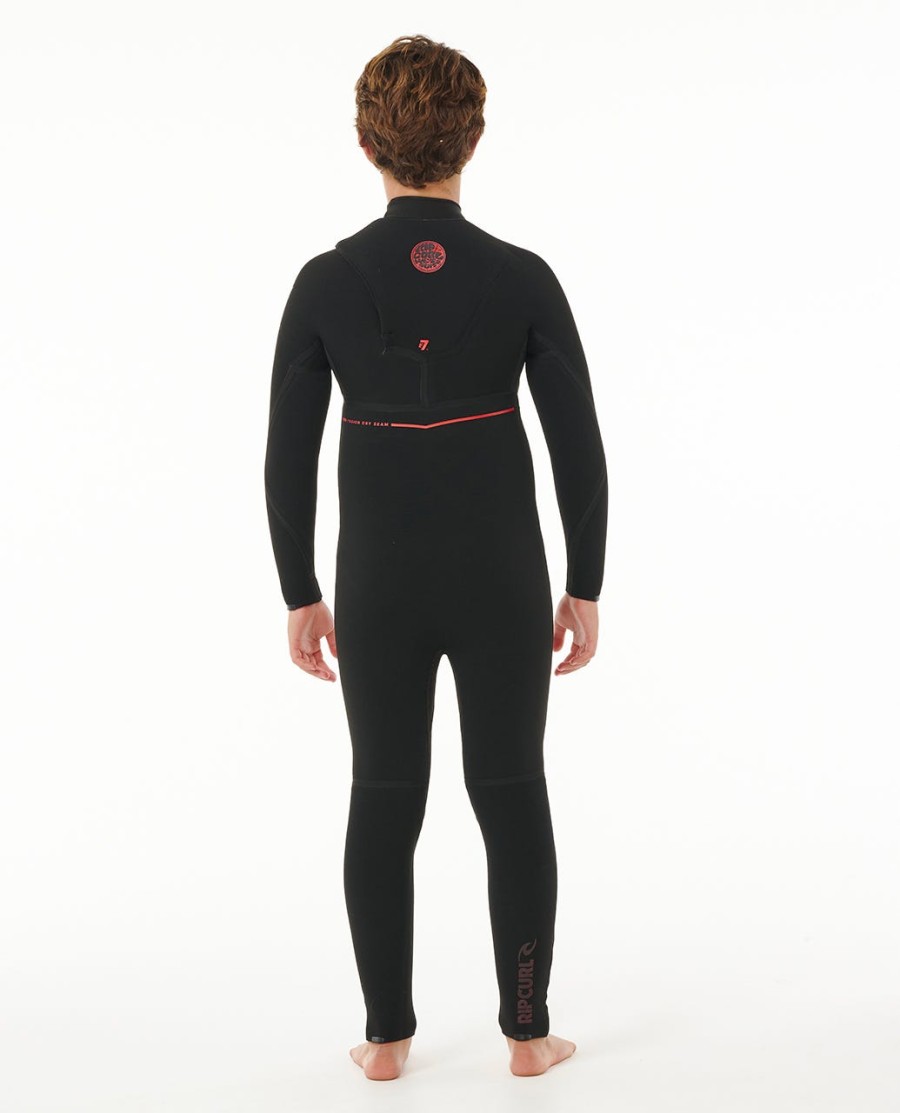 crianças f-bomb fusão 43 peito zip wetsuit