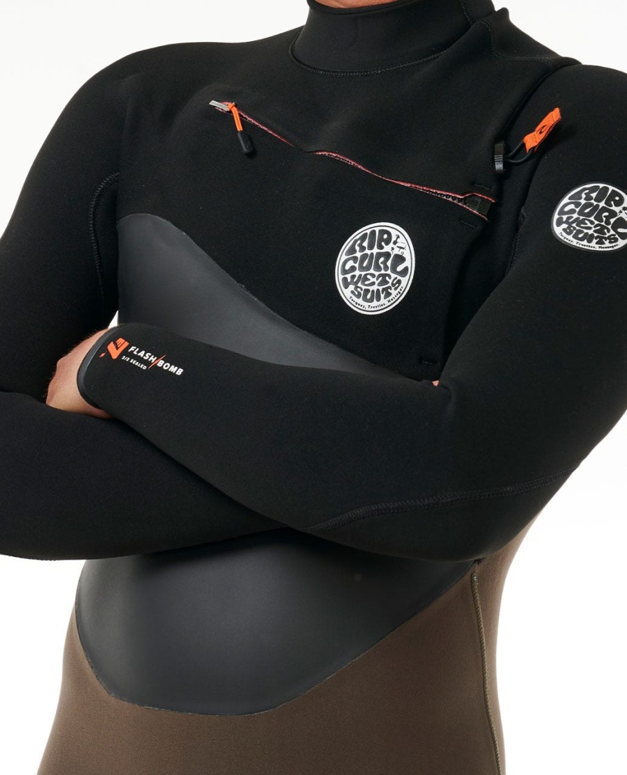 e7 flashbomb 43 peito zip wetsuit