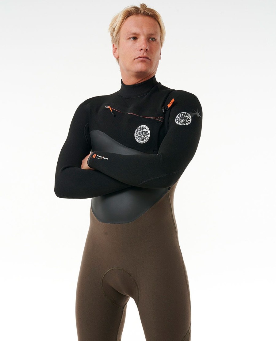 e7 flashbomb 43 peito zip wetsuit