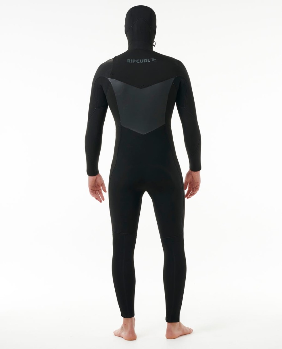 dawn patrol 54 com capuz peito zip fato fullsuit