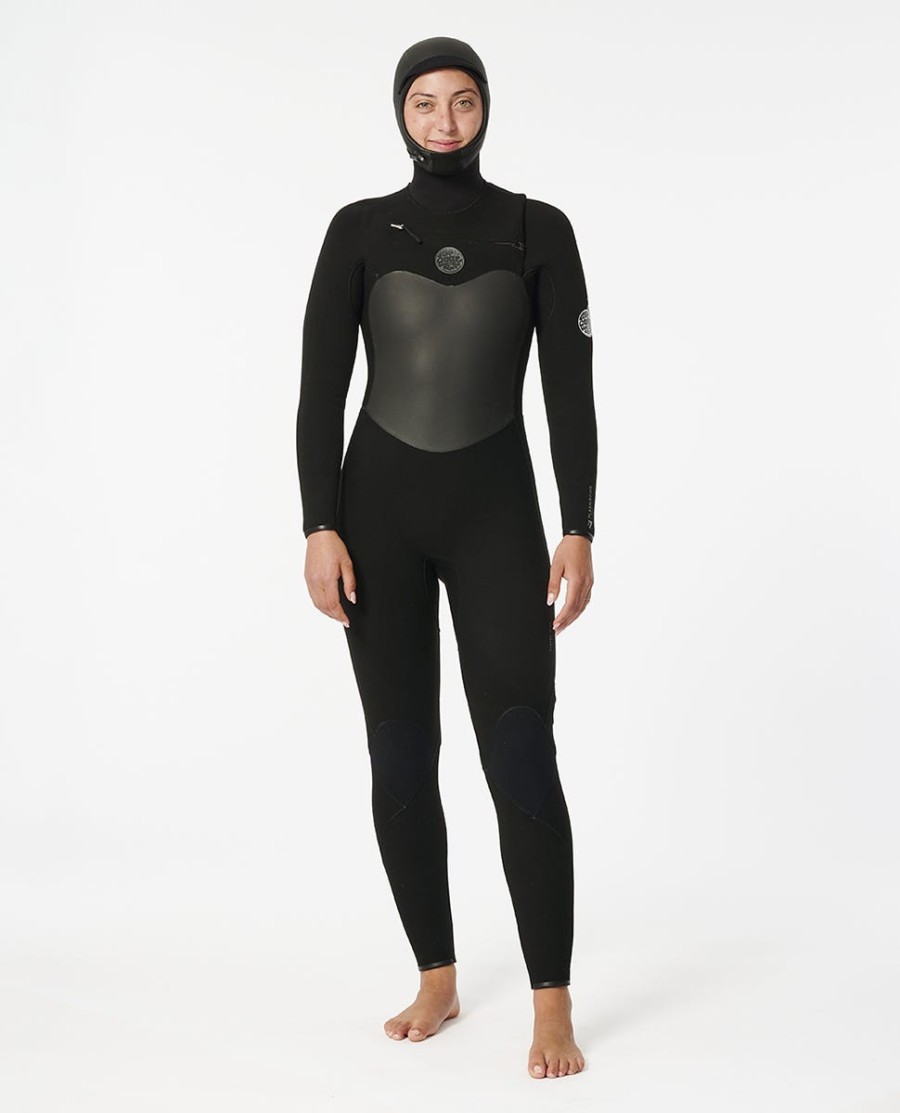 flashbomb 64 capuz peito zip wetsuit fullsuit