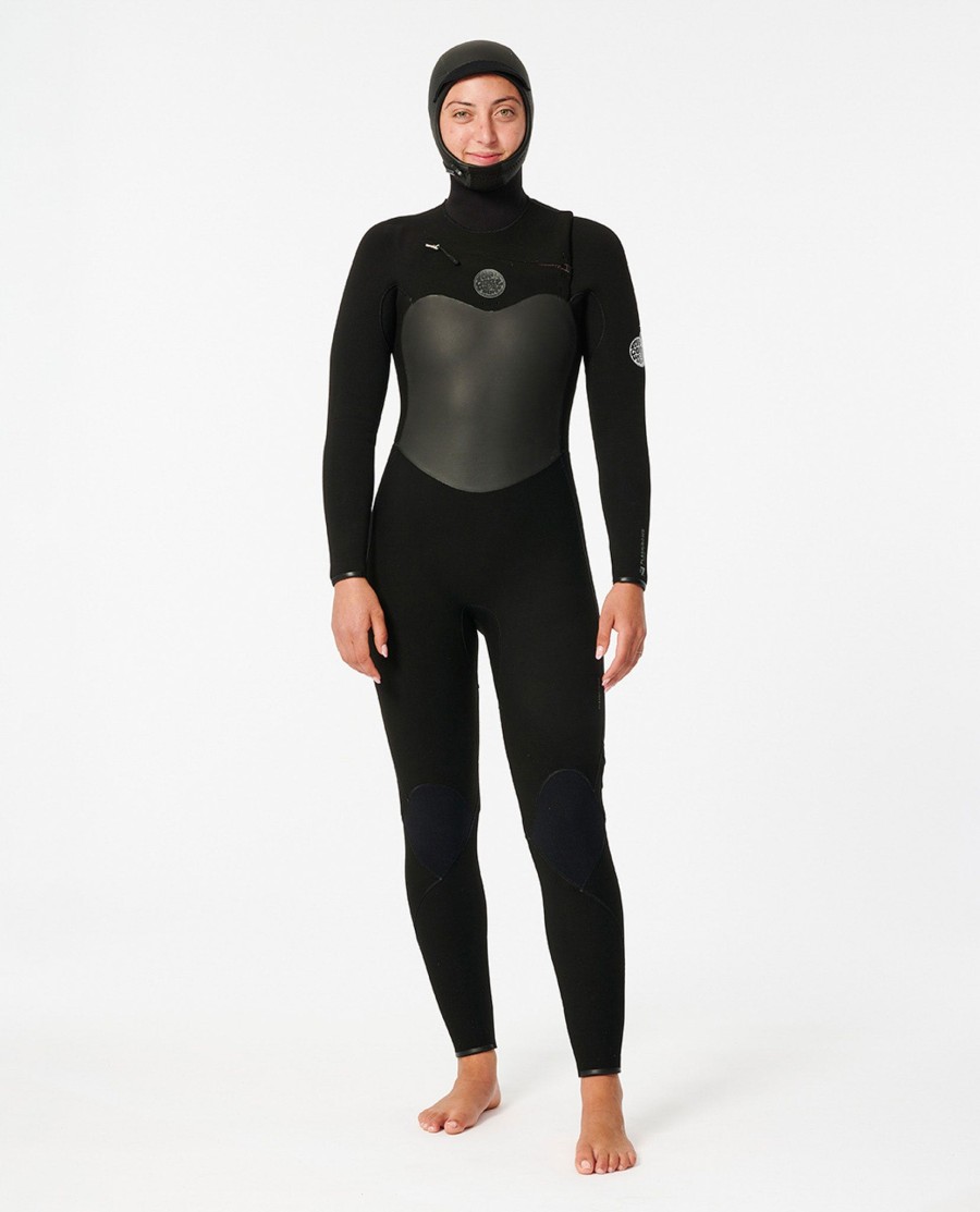 flashbomb 54 encapuzado peito zip wetsuit fullsuit