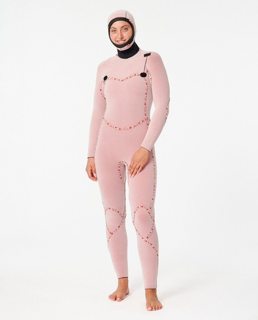 flashbomb 54 encapuzado peito zip wetsuit fullsuit