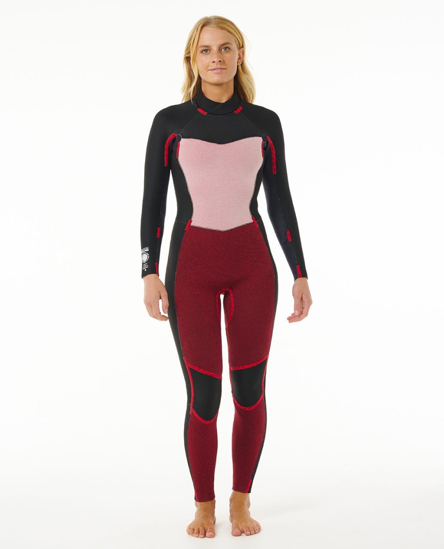 womens dawn patrol 43 zip voltar wetsuit