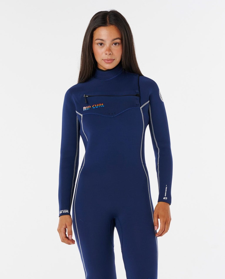 steph gilmore dawn patrulha peito zip 43 fato fullsuit