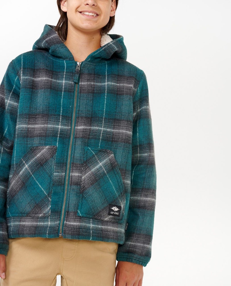 surf check jacket-rapaz 8-16 anos
