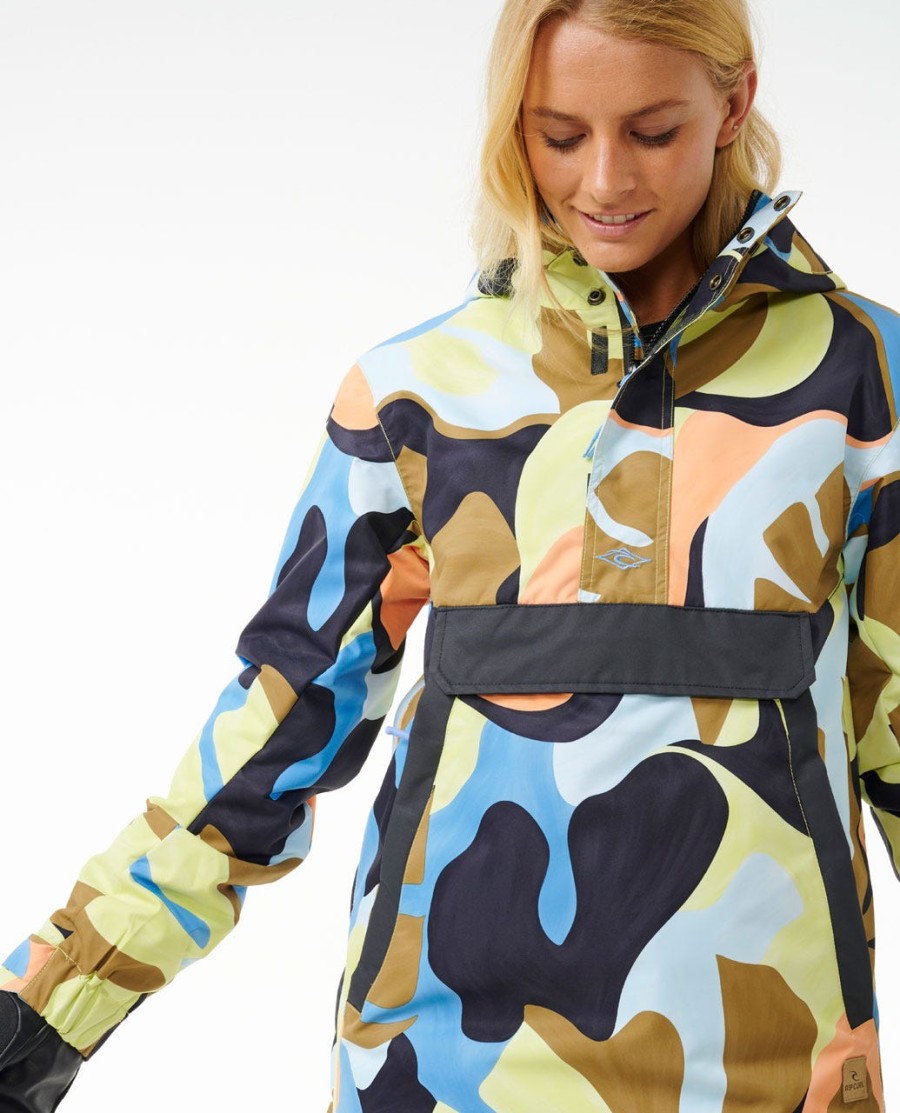 anti-series rider anorak 10k10k jaqueta de neve