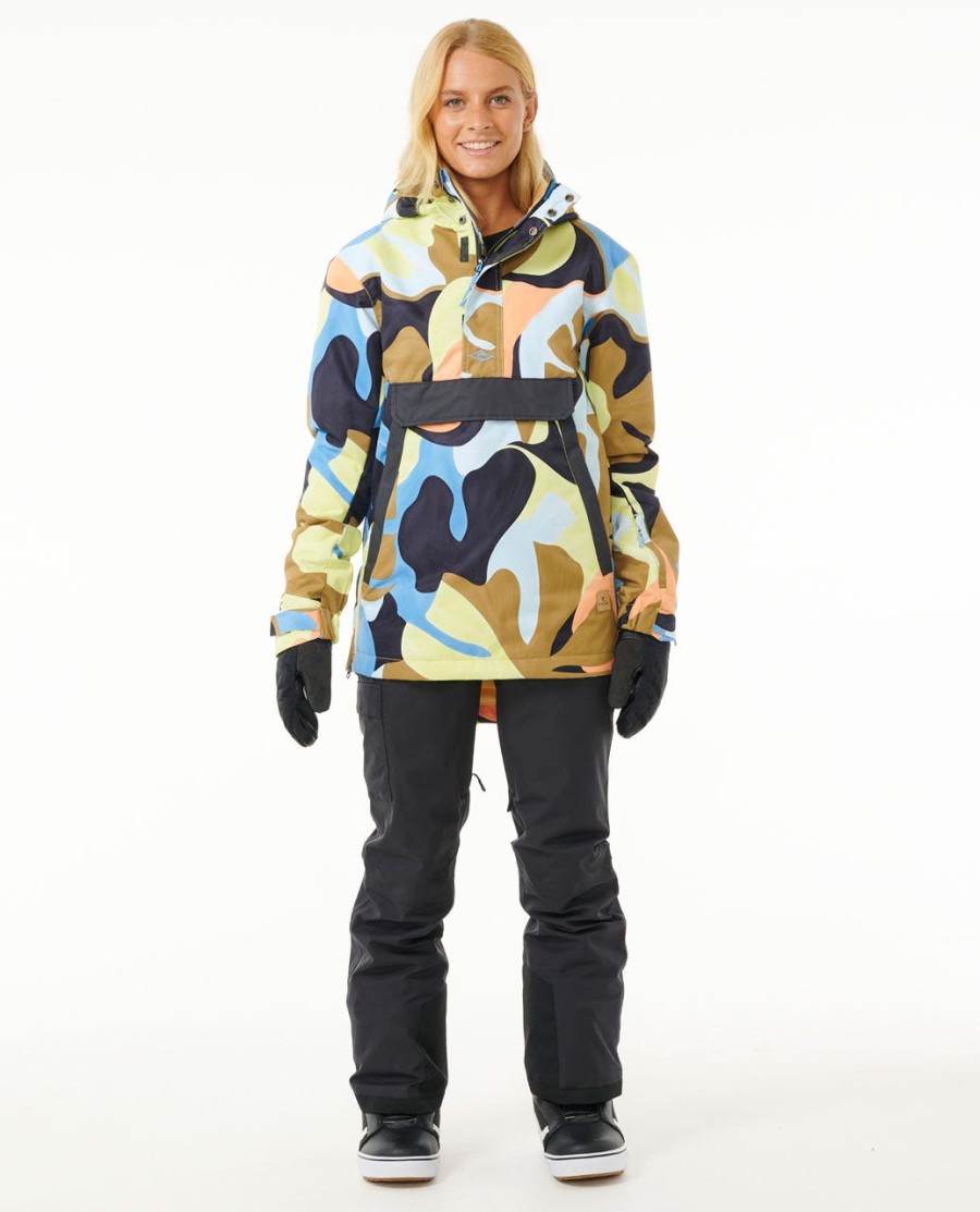 anti-series rider anorak 10k10k jaqueta de neve