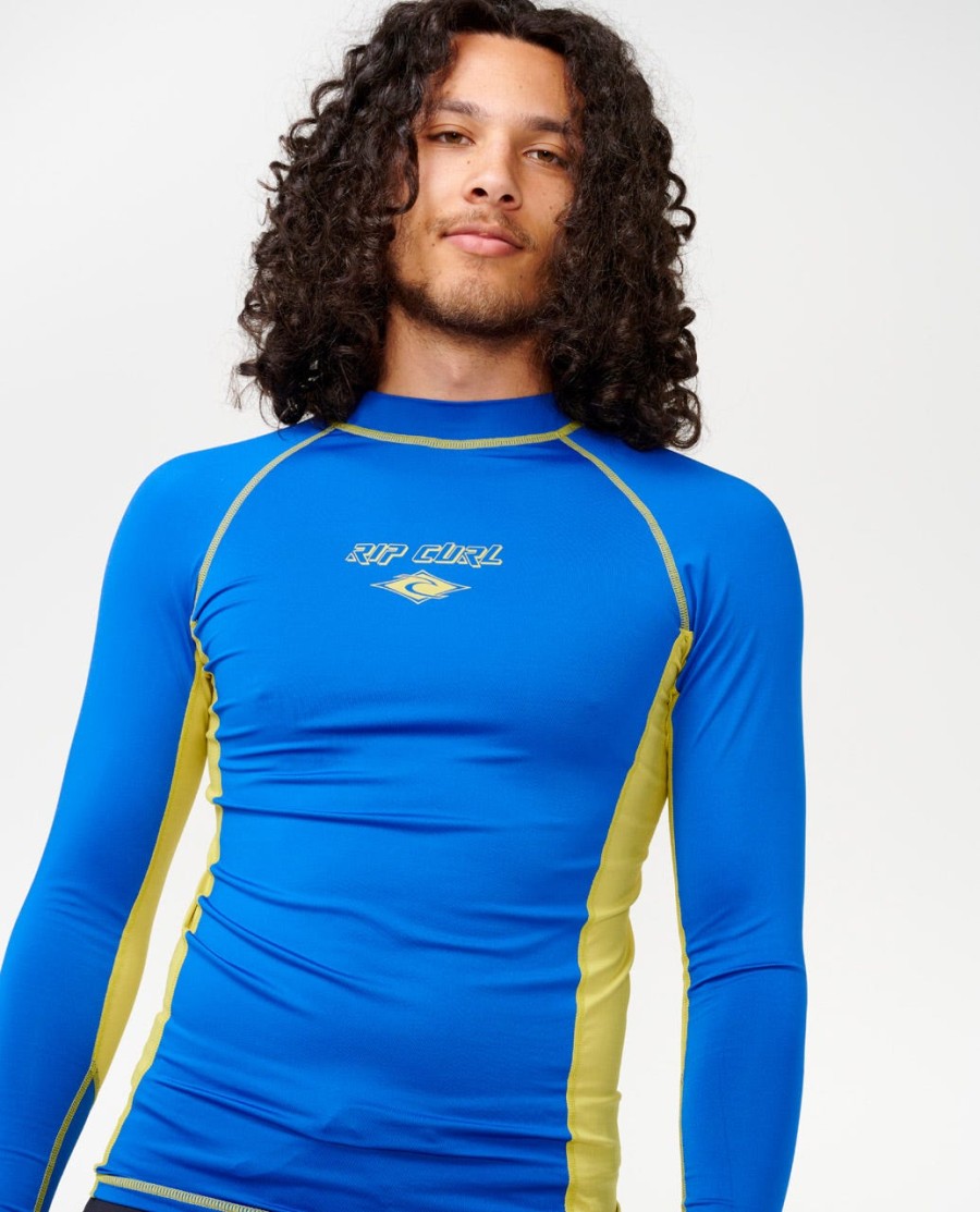 fade out uv manga comprida rash vest