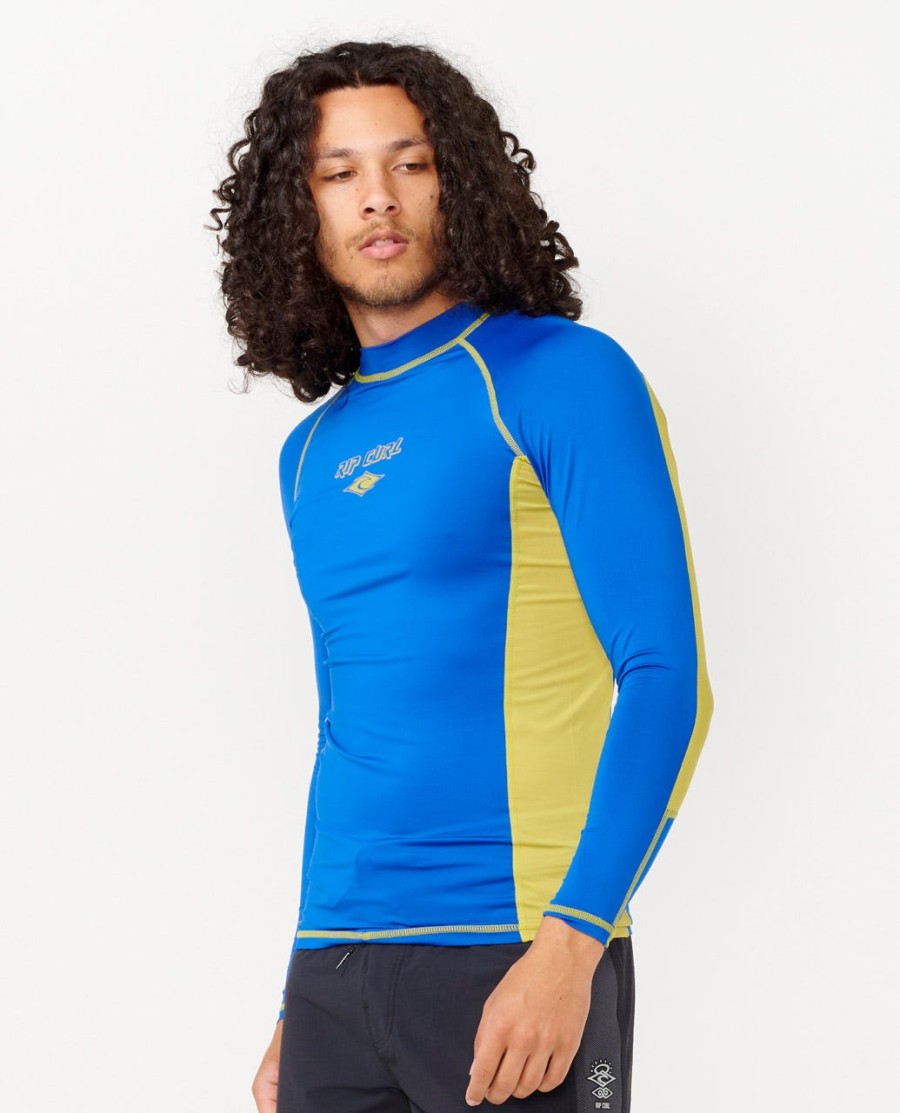 fade out uv manga comprida rash vest