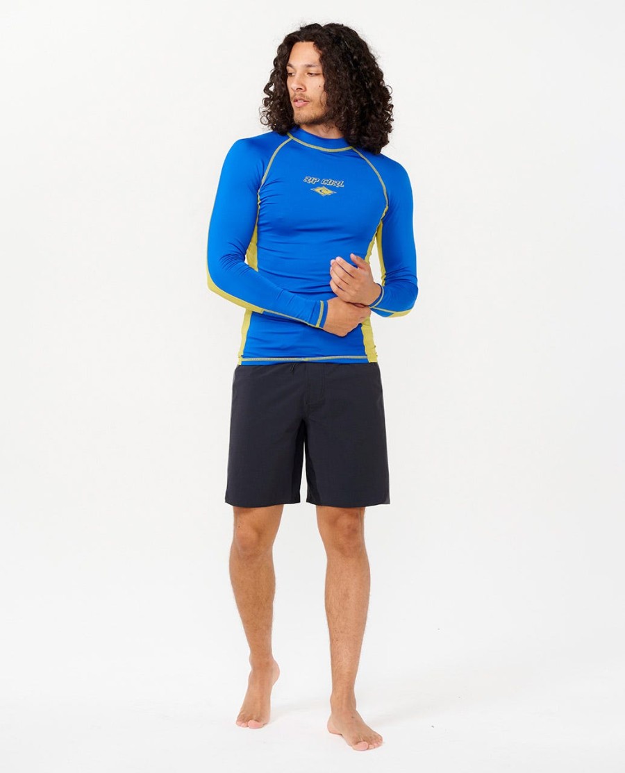 fade out uv manga comprida rash vest